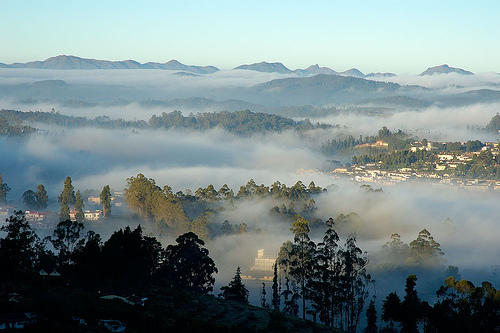 awesome scenery of Ooty 